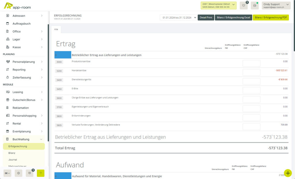 Integrierte Finanz-Buchhaltung